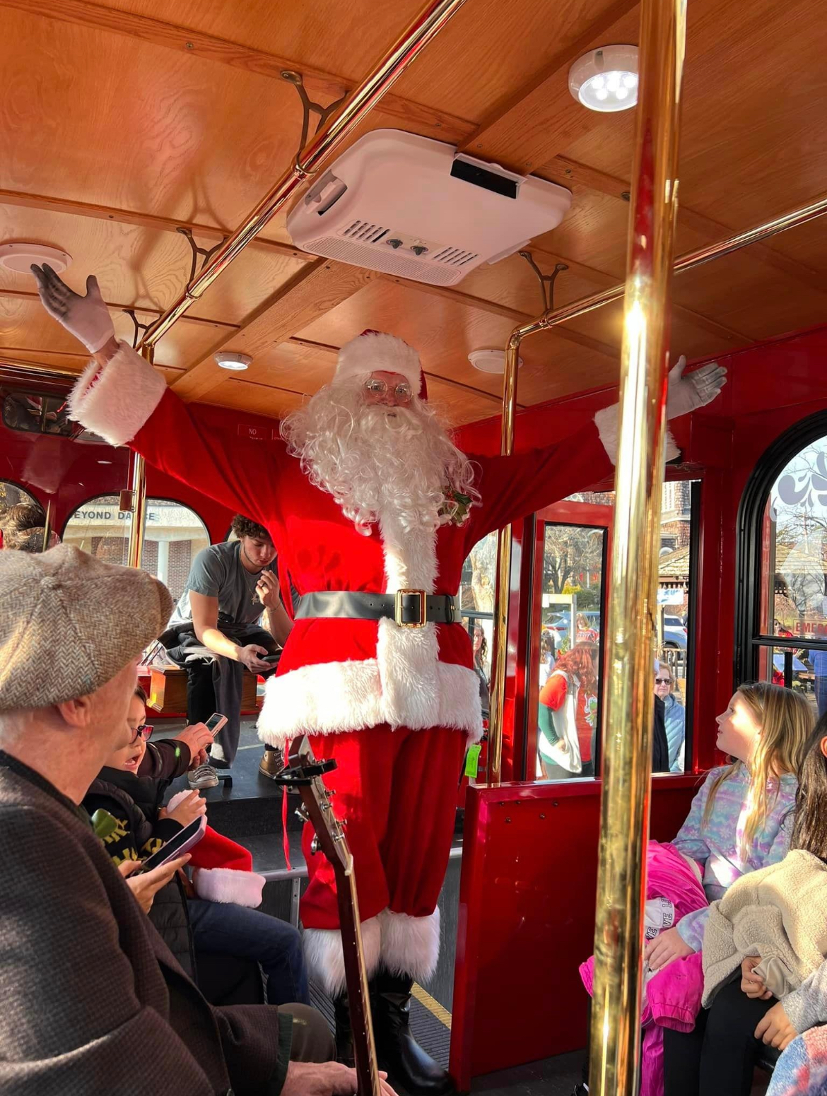 Trolly Rides with Santa in Cranford
